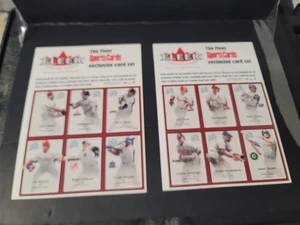 2000 SportsCards Magazine Fleer "Greats of the Game" Complete Set 6 Uncut Sheets - Picture 1 of 24