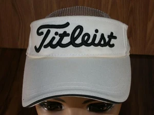Titleist Golf FJ Foot Joy Adjustable Visor ORANGE MAN GOOD STAIN INSIDE - Picture 1 of 7