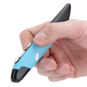 2.4GHz Mouse Pen Optical USB Wireless Notebook Computers Desktop Smart TVs TU - Picture 1 of 12