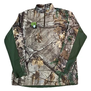 Habit 1/4 Zip Pullover Men’s Large Camo Realtree Xtra Scent-Factor Lightweight - Picture 1 of 12