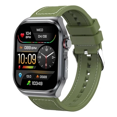 GT585 Smartwatch mit Edelstahlarmband – AMOLED Display & Fitness-Tracking - Bild 1 von 2