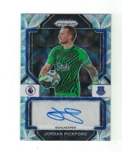 JORDAN PICKFORD 2022-23 Panini Prizm EPL Soccer Choice SCOPE AUTO No. S-JP SP - Picture 1 of 2