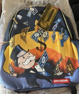 SPRAYGROUND MONOPOLY RUCKSACK KOSTENLOSER VERSAND - Bild 1 von 4