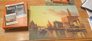 Antikes Vintage perfektes Bilderpuzzle Puzzle "Venedig bei Eventide" vollständig - Bild 1 von 10
