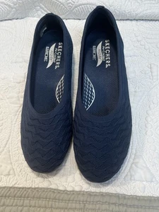Skechers Cleo Crochet Wedge With Grace Navy 10w - Bild 1 von 11