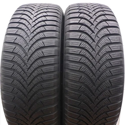 2x HANKOOK 195/65 R15 91T Winter I Cept RS2 W452 Winterreifen 2016/21 6,2-8mm - Bild 1 von 4