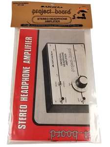 Radio Shack Archer Project Board Stereo Headphone Amplifier 277-128 Vintage NOS - Picture 1 of 4
