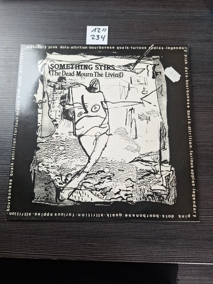 Something Stirs LP Vinyl Sampler LPD Attrition Bourbonese Qualk Pink Dots Variou - Bild 1 von 1