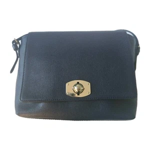 Furla Crossbody Purse, Navy, Everyday, Travel, Saffiano Leather - Picture 1 of 16