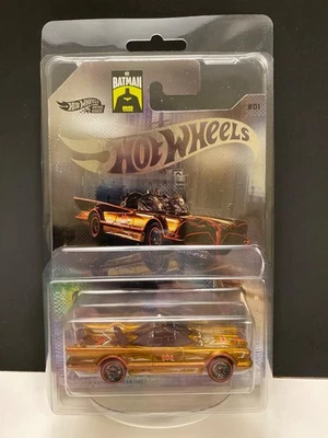 Hot Wheels 2024 Virtual Garage 66 TV Series Batmobile Brown Nice Card Box Ship! - Image 1 of 4