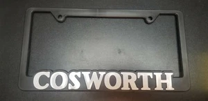 Cosworth License Plate Frame For WRX STI EVO Rx7 SUPRA GTR *UNIVERSAL* - Picture 1 of 1