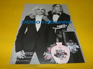 IGGY POP & DEBBIE HARRY - Parfum - Publicité de magazine / Advert !! - Imagen 1 de 1