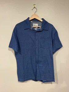 Jack & Jones Short Sleeve Button Down Slim Fit Shirt Mens Extra Large XL - Picture 1 of 3