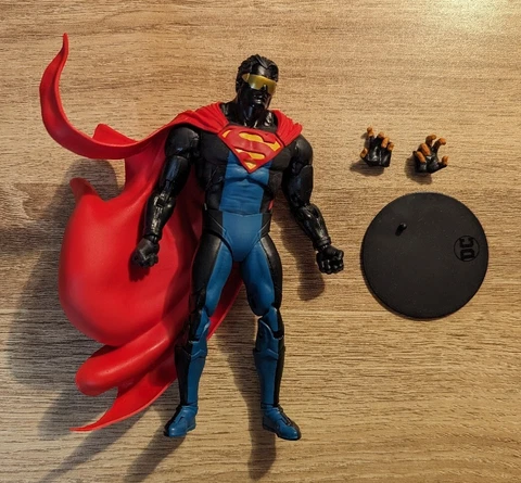 DC Multiverse ERADICATOR SUPERMAN 7" Action Figure Gold Label McFarlane Walmart Cover