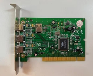 VIA VT6306 FireWire 3+1 Port PCI PC Computer Controller Card - Bild 1 von 1