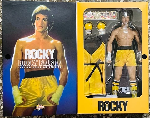 Rocky Balboa Italian Stallion Vers. 1/6 Figure  Hot Toys MMS61 Rocky Balboa III Cover