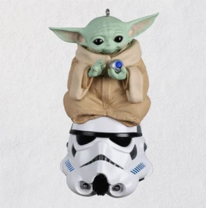 2021 HALLMARK - THE CHILD GROGU - STAR WARS THE MANDALORIAN - MINT IN BOX - Bild 1 von 4