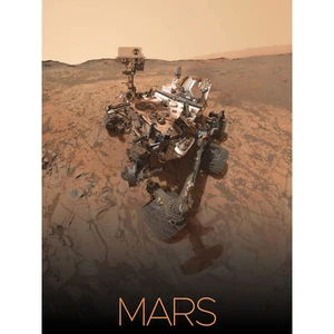 NASA Unser Sonnensystem Mars Curiosity Rover Selbst Großer Leinwanddruck 46x61cm - Bild 1 von 5