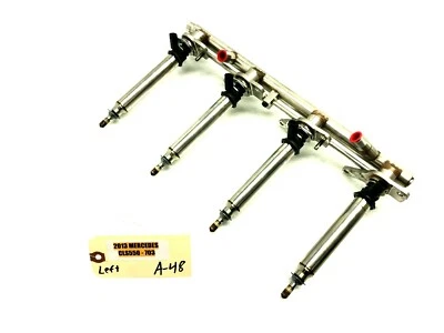 2012-2018 MERCEDES-BENZ CLS550 4,6 Л V8 ЛЕВЫЙ ДРАЙВЕР ФОРСУНКИ С РЕЛЬСАМИ OEM 67K. - Изображение 1 из 4