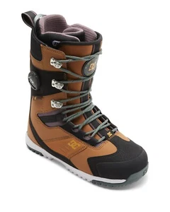 DC Premier Hybrid Snowboard Boots, US Men's Size 12, Brown Black White New 2025 - Picture 1 of 2