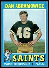 1971 Topps Dan Abramowicz New Orleans Saints #90