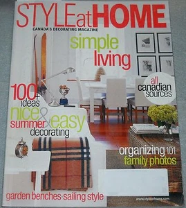 Style at Home Magazine July/August 2003 Simple Living - Picture 1 of 12