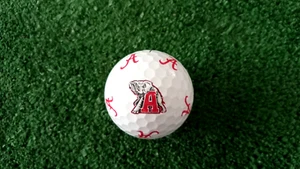 Collectable Golf Ball - TaylorMade TP5 Pix Alabama Crimson Tide - Picture 1 of 3