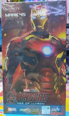 ZD-MK45: ZD Toys Marvel Iron Man Mark 45 action figure Collection Gift New - Image 1 of 3