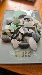 Sea glass pieces 300gramms Handpicked From The Southcoast - Picture 1 of 4