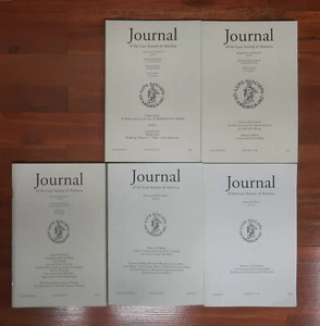 JOURNAL Of THE LUTE SOCIETY OF AMERICA ☆ 5 issues (2013 - 2018) ☆ - Picture 1 of 8