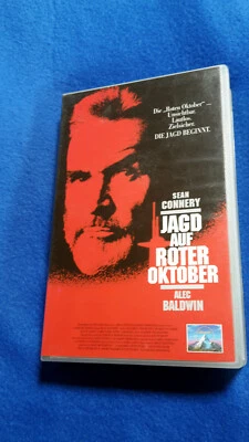 VHS : JAGD AUF ROTER OKTOBER mit SEAN CONNERY - Bild 1 von 3