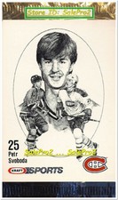 KRAFT DINNER 1986 PETR SVOBODA NHL MONTREAL CANADIENS GOALIE MINT CELLO PACK