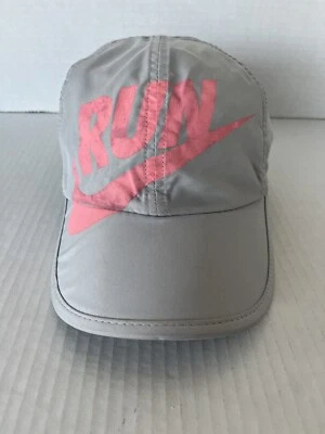 Nike Woman’s Hat Cap Featherlight Running Dri Fit Adjustable Outdoor Workout Gym - Image 1 of 4