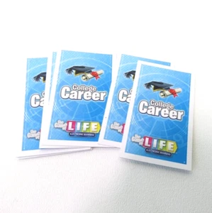 2013 Game of Life Electronic Banking Replacement Set of 7 College Career Cards - Picture 1 of 3