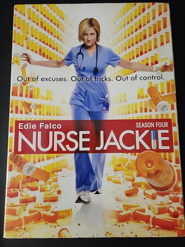 Nurse Jackie Season 4 DVD Funny Drama Series Out of Excuses Out of Tricks  Foto 1 de 1