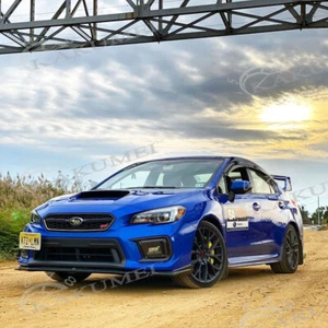 Kakumei Carbon Bezel Fog Light Cover Fit 18-21 Subaru WRX Free Decal STI Badges - Bild 1 von 9