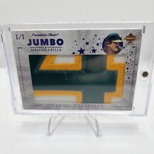 President’s Choice Solitaire 2.0 Update 1/1 DENNIS ECKERSLEY Game Used Jersey
