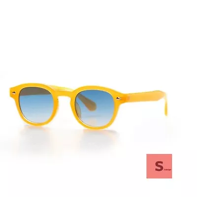 Occhiali Da Sole Per Da Uomo Donna Unisex Uv400 Stile Moscot Miele Occhiale • 15.99€