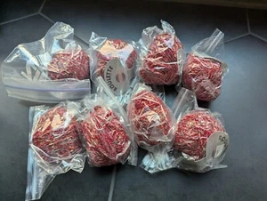 Skacel Roulette Yarn Set Of 8 60 Yds Ea Bulky Rayon Acetate Nylon Blend - Picture 1 of 3