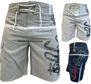 Pantalones cortos de baño para hombre 1013 playa carga malla de bolsillo baúles de vacaciones pantalones cortos - Imagen 1 de 13