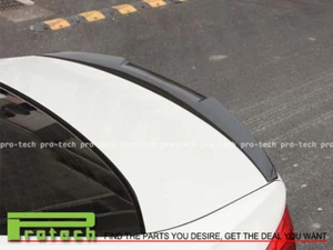 Fit 2017+ BMW G30 520i 530i 540i 550i M4 Style Carbon Fiber Trunk Spoiler CF - Picture 1 of 1