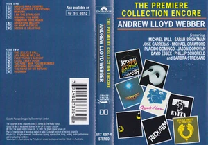 THE PREMIER COLLECTION ENCORE Andrew Lloyd Webber  - Cassette - Tape   SirH70 - Picture 1 of 1