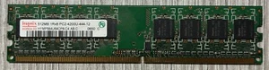 RAM DIMM DDR2 Hynix 512MB 533Mhz PC4200 HYMP564U64CP8-C4 AB-C - Foto 1 di 4