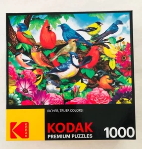 2020 Cra-Z-Art Kodak Premium Puzzles Friendly Birds 1000 Pieces 27 In. X 20 In. - Picture 1 of 16