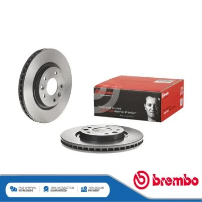 Fits Nissan Qashqai X-Trail Leaf Renault Kadjar Brake Discs Front Brembo - Image 1 of 4