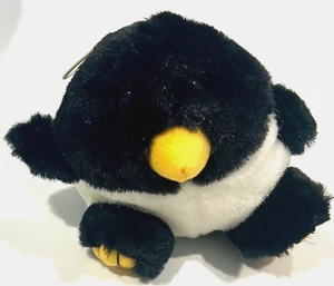 Peluche Vintage Cushy Critter Purr-Fection Cubo di Ghiaccio Pinguino 1997 - Foto 1 di 7