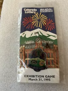 1995 Colorado Rockies Inaugural Season Coors Field. Exhibition Game Vs Yankees - Picture 1 of 2