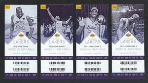 KOBE BRYANT 2016 NBA LOS ANGELES LAKERS NBA FINALS FULL TICKETS - 4 HOME GAMES - Picture 1 of 1