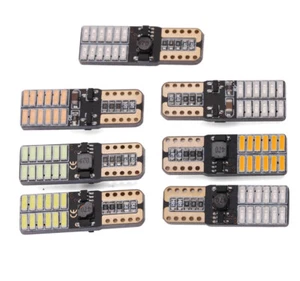 10 Piezas T10 194 168 2825 W5W LED Matrícula Luces Bombilla Blanco Rojo Ámbar Azul - Imagen 1 de 17