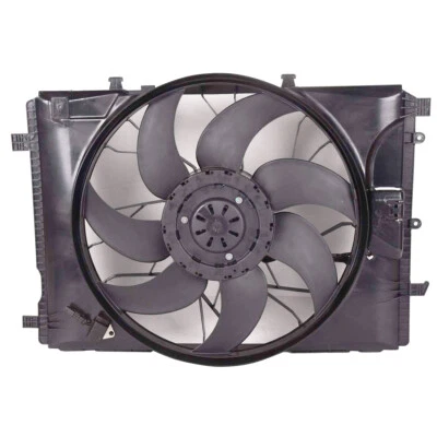 Conjunto de ventilador de refrigeração do radiador compatível com Mercedes-Benz E350 E400 C250 C350 2049061403 - Imagem 1 de 4